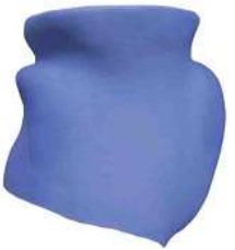 Blauer Silikonliner